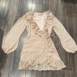 Lani the Label Long Sleeve Ruffle Dress